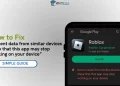 Fix recent data from similar devices show that this app may stop working on your device
