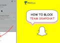 How to Block Team Snapchat