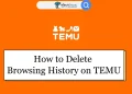 How to Delete Browsing History on TEMU