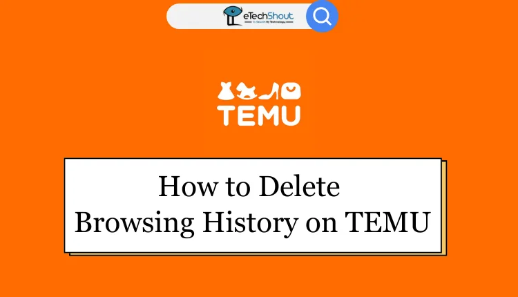 How to Delete Browsing History on TEMU