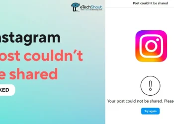 How to Fix Instagram Post Could Not Be Shared