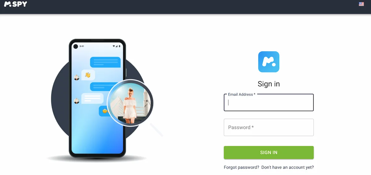 Login to mSpy