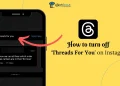 Turn Off Threads For You on Instagram