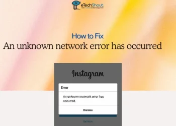 Fix An unknown network error has occurred Error on Instagram