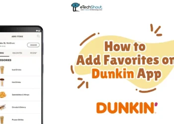 How to Add Favorites on Dunkin App