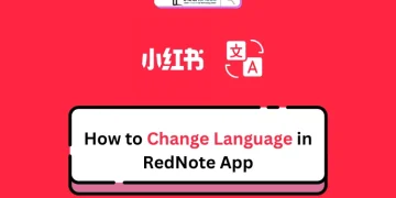 How to Change Language in RedNote App