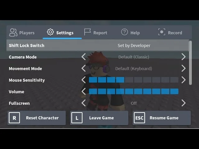 Shift Lock Mode Set by Developers