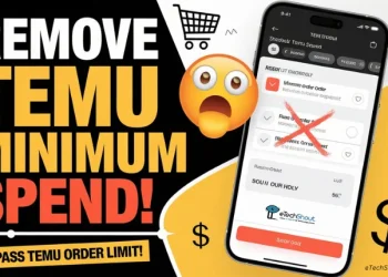 Guide on removing Temu's minimum spend limit