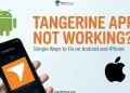 Guide to fix the Tangerine app not working on Android and iPhone