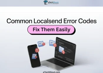 Troubleshooting guide for fixing common LocalSend error codes and file transfer issues