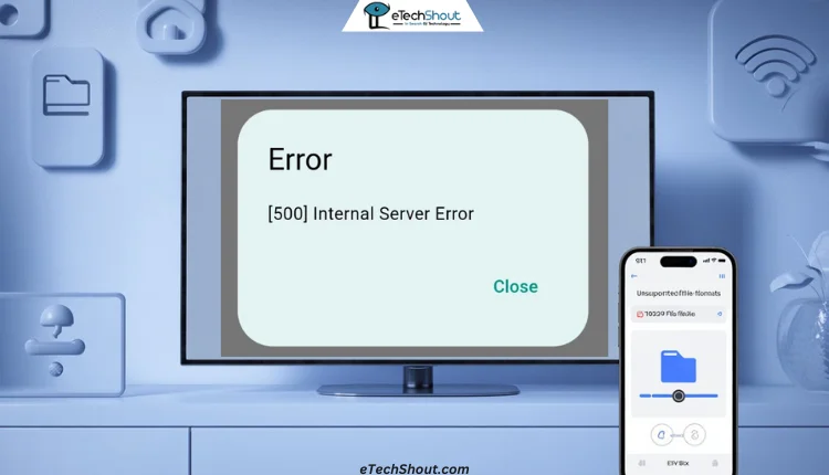 How to fix LocalSend Error 500 when sending or receiving files
