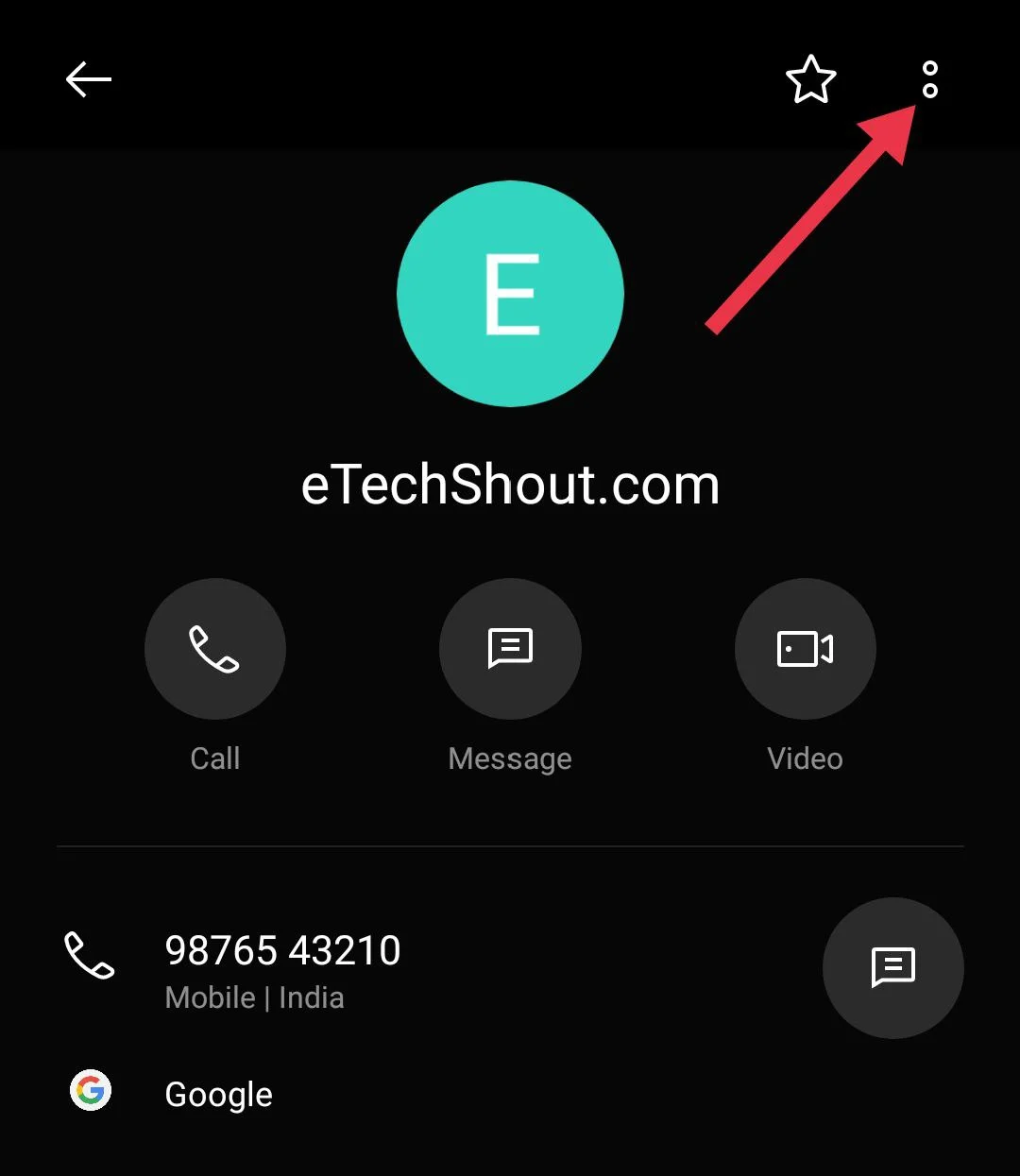 Delete a contact from iPhone contacts app