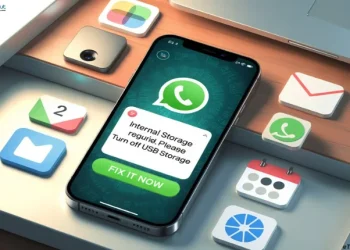 Step-by-step guide to fix WhatsApp error 'Internal storage required. Please turn off USB storage'