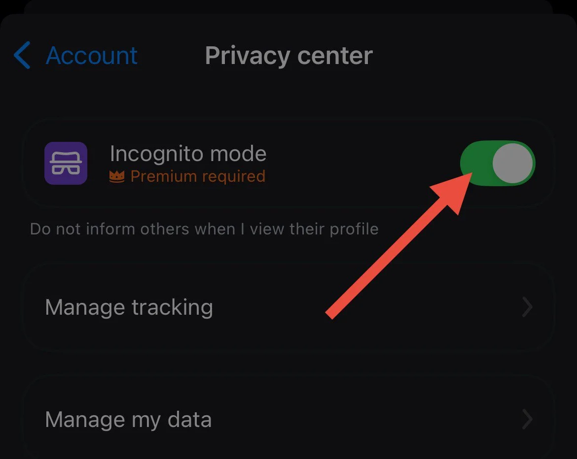 Turn on Incognito Mode in Truecaller on iPhone to hide last seen