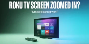 Step-by-step guide to fix Roku TV screen zoomed-in issue