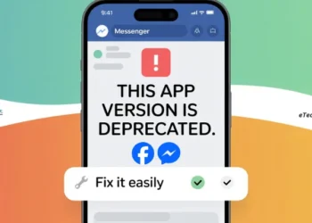Step-by-step guide to fix “This App Version is Deprecated” error on Facebook Messenger for iPhone and Android