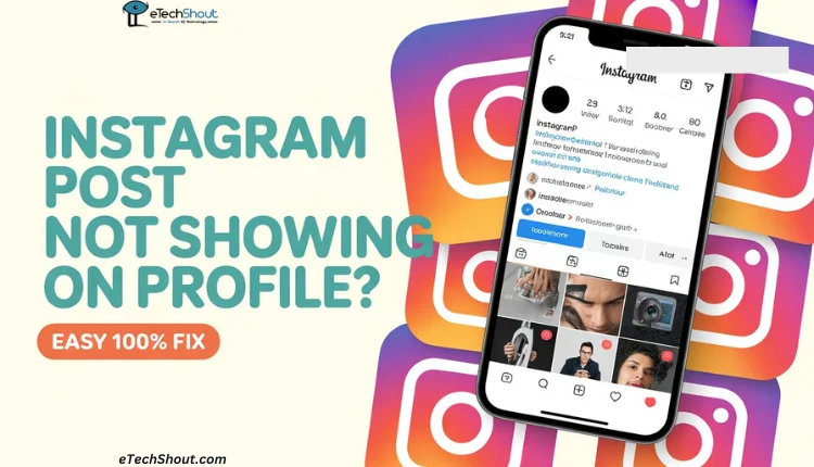 Complete guide to fix Instagram posts not showing on your profile
