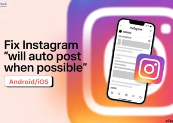 Step-by-step guide showing how to fix the Instagram “Will Auto Post When Possible” error on Android and iPhone