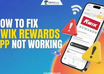 Guide showing steps to fix the Kwik Rewards app not working issue on Android and iOS