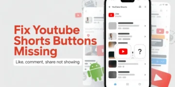 Step-by-step guide to fix missing Like, Comment, Share, and Subscribe buttons on YouTube Shorts