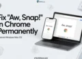 Step by step guide to fix the Aw Snap error in Chrome permanently on Android Windows and Mac OS