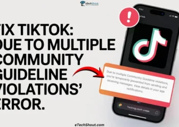 Step by step guide to fix the Due to multiple Community Guideline violations error on TikTok