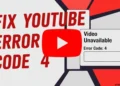 Quick guide to fix YouTube Error Code 4 and help the video load again