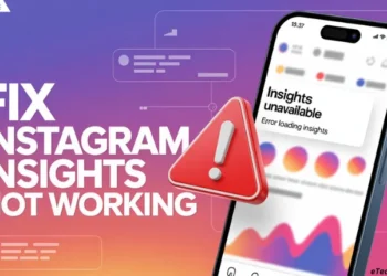 Steps to fix Instagram Insights not working or unavailable on your account