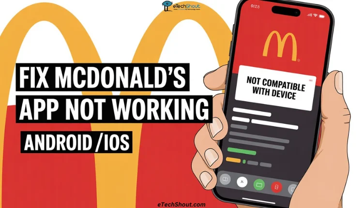 Steps to fix McDonald’s app not working on Android and iPhone