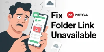 Steps to fix Mega folder link unavailable error on Android, iPhone, and PC