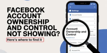 Guide on how to fix Facebook Account Ownership and Control not showing