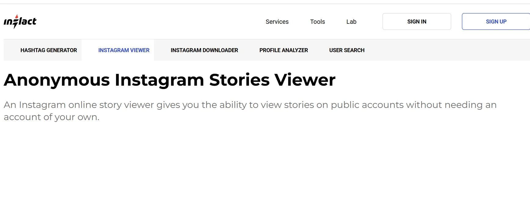 Use Inflact to analyze Instagram profiles, schedule posts, and download content easily