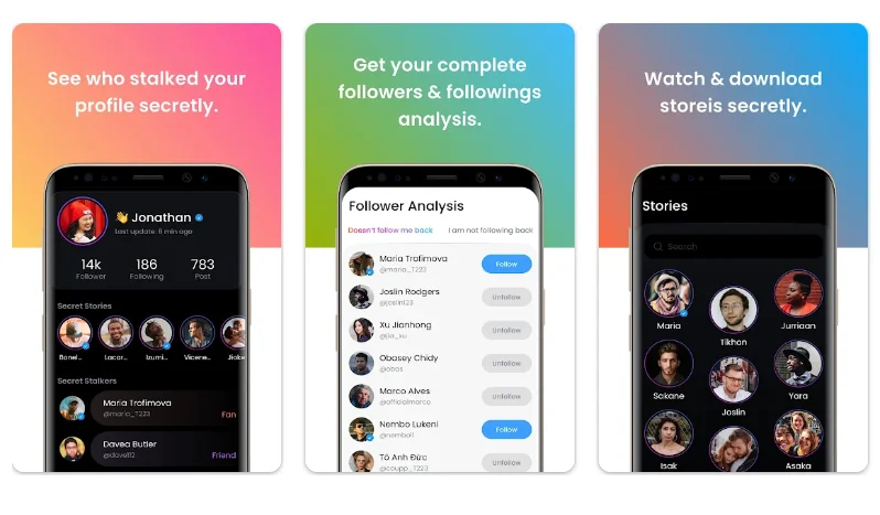 Track followers and view Instagram stories while getting insights using Instalkr