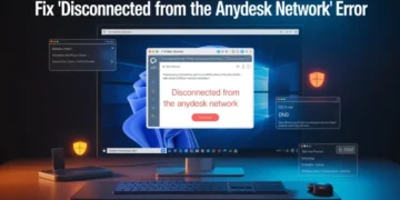Complete guide to fix the “Disconnected from the AnyDesk network” error