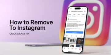 Quick guide on how to remove "Welcome to Instagram"