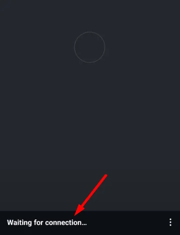 Instagram Story showing the "Waiting for Connection" error message during upload