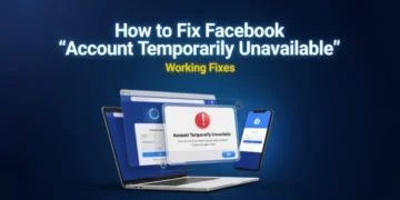 How to fix Facebook Account Temporarily Unavailable error with working solutions