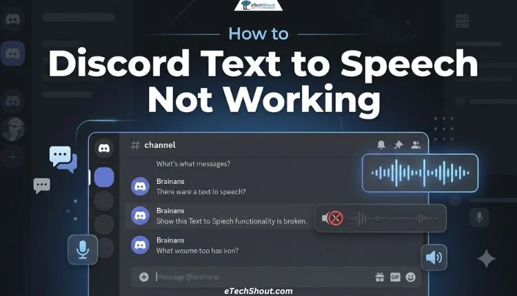How to Fix Discord Text to Speech Not Working