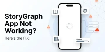 Featured image for a guide on fixing the StoryGraph app not working on Android, iPhone, and PC
