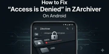 Complete guide on fixing Access is Denied error in ZArchiver on Android