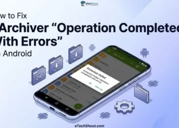 How to fix ZArchiver Operation Completed With Errors on Android