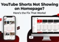 Guide to fixing YouTube Shorts not showing on the homepage on mobile and desktop