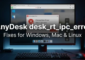 How to fix AnyDesk desk_rt_ipc_error on Windows, Mac, and Linux