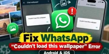 How to Fix WhatsApp Couldn't Load This Wallpaper Error on Android and iOS