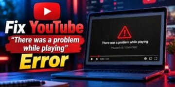 YouTube there was a problem while playing error and guide to fixing video playback issues